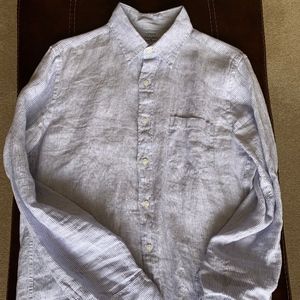 Med J. Crew Baird McNutt Irish linen shirt